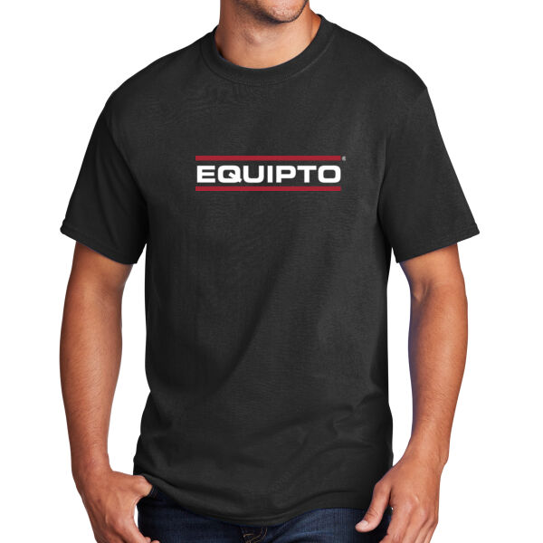 ADULT, T-Shirt, Short Sleeve, Full Chest, Equipto_Red/Black Thumbnail