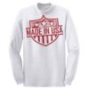 Adult Long Sleeve 5.4 oz. 100% Cotton T Shirt Thumbnail