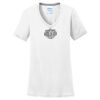 Ladies Essential Blended Performance V Neck Tee Thumbnail